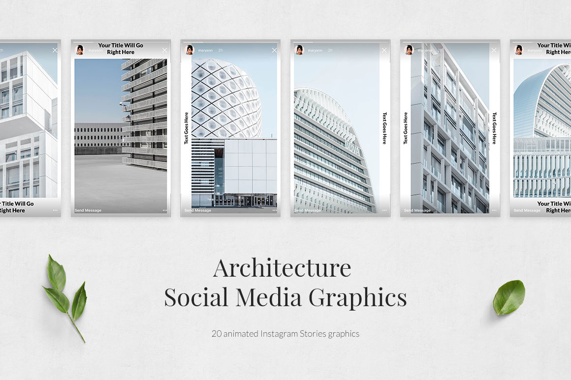 Architecture Animated Instagram Stories