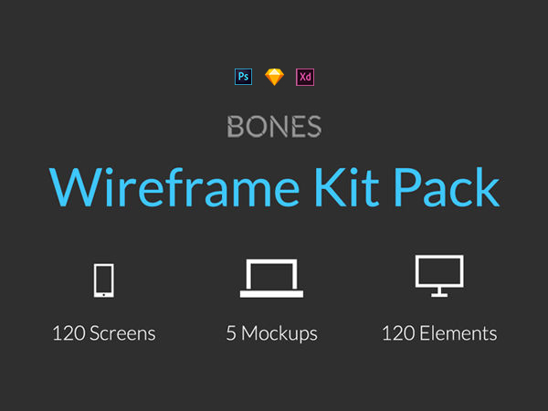 Bones Wireframe Kit Pack