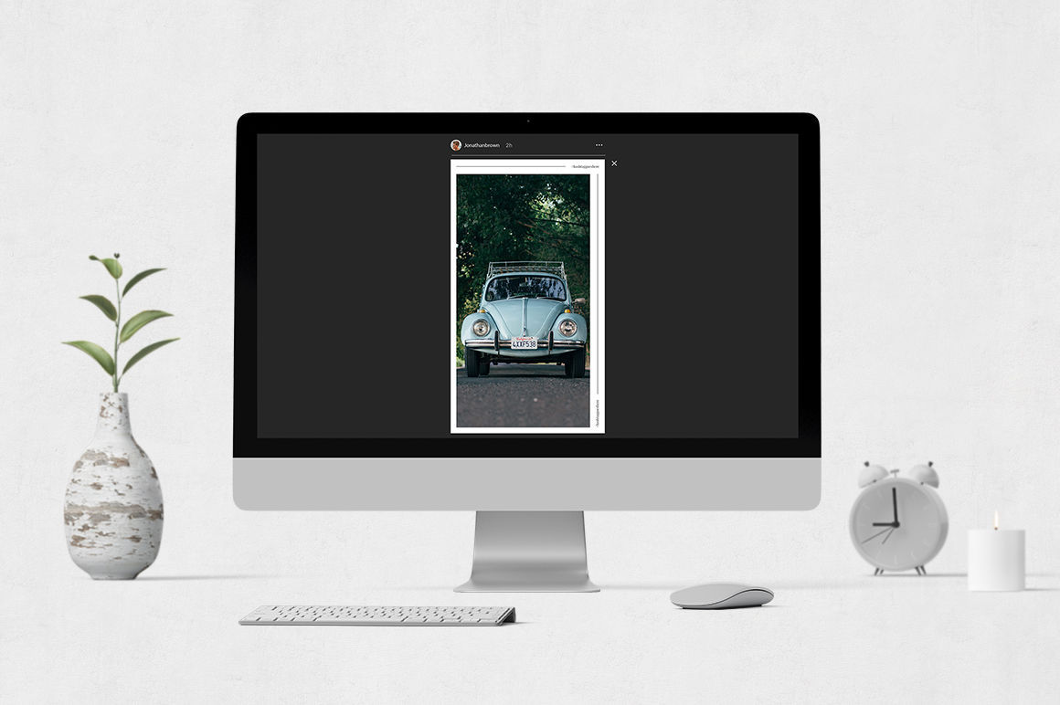Classic Cars Animated Instagram Stories
