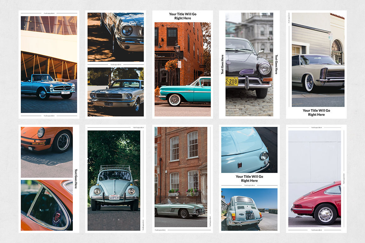 Classic Cars Instagram Stories