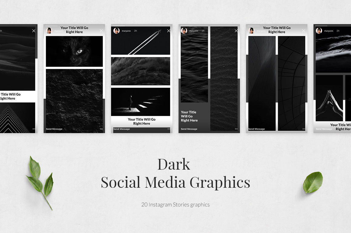 Dark Instagram Stories
