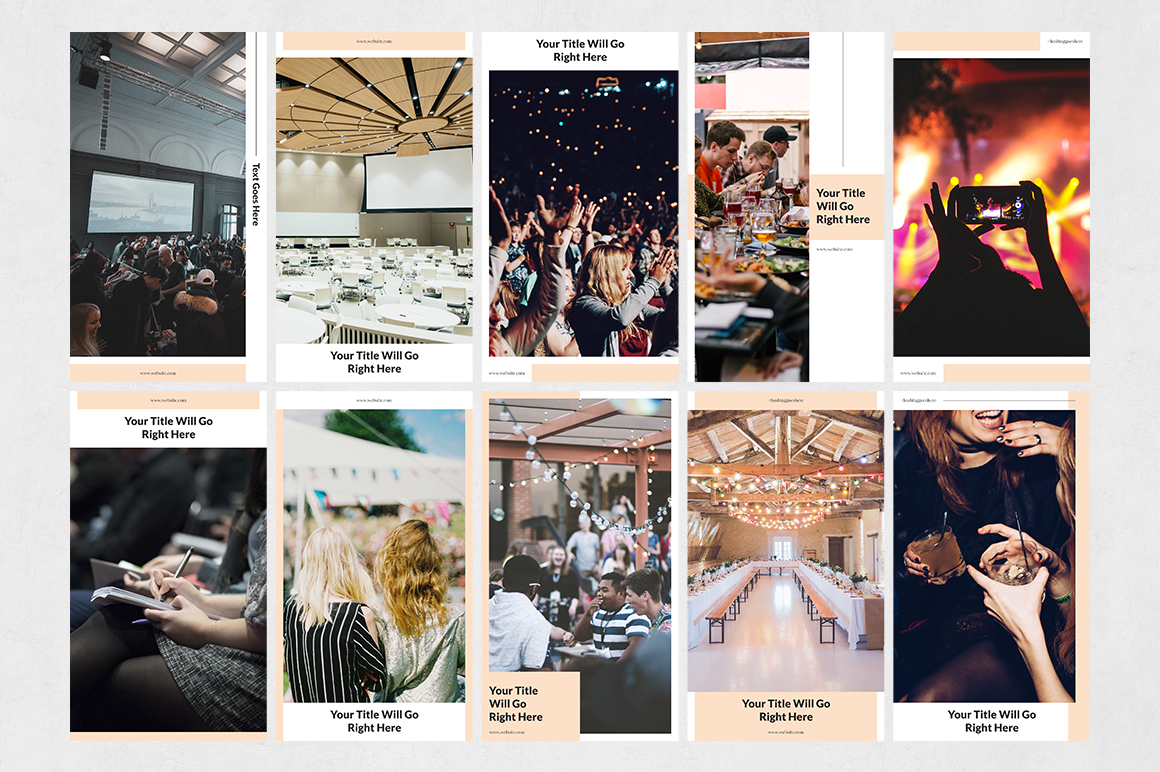 Events Animated Instagram Stories