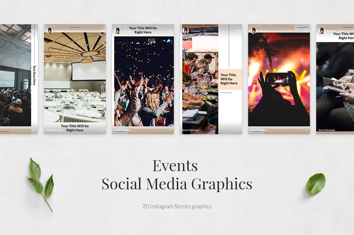 Events Instagram Stories