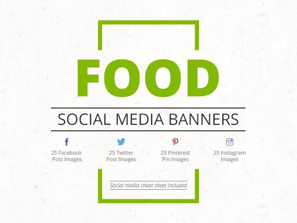 Food Social Media Banners