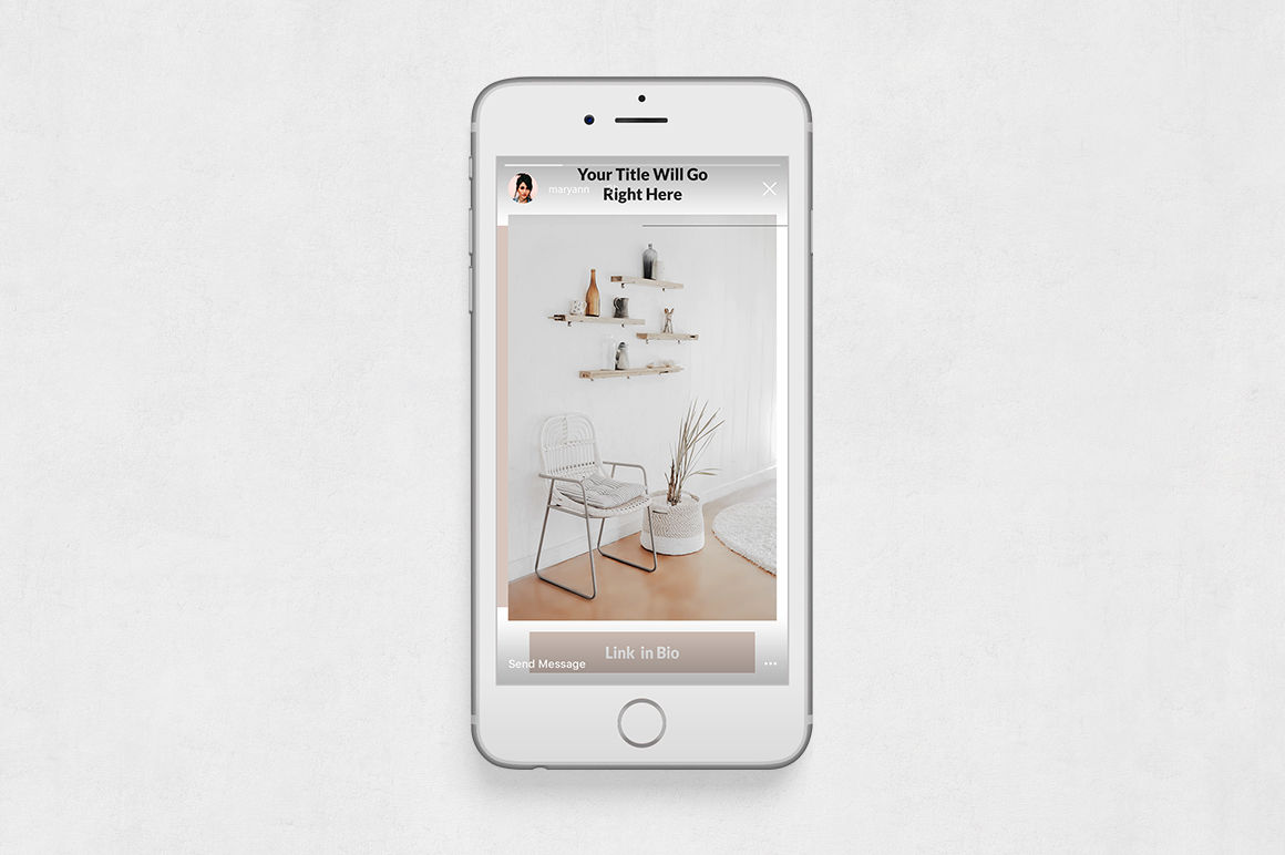 Home Decoration Animated Instagram Stories