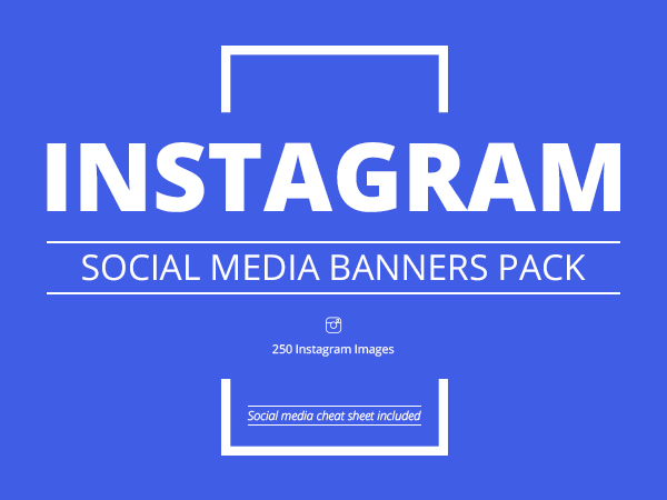 Instagram Social Media Banners Pack