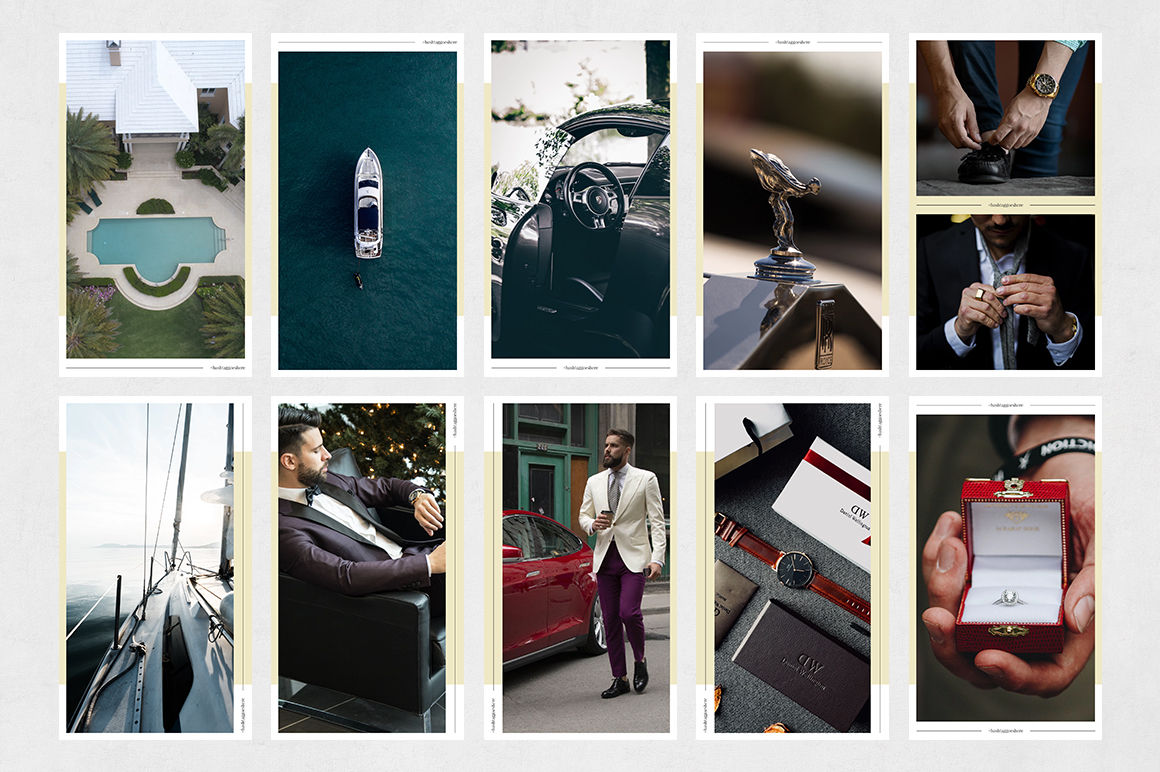 luxury Instagram Stories