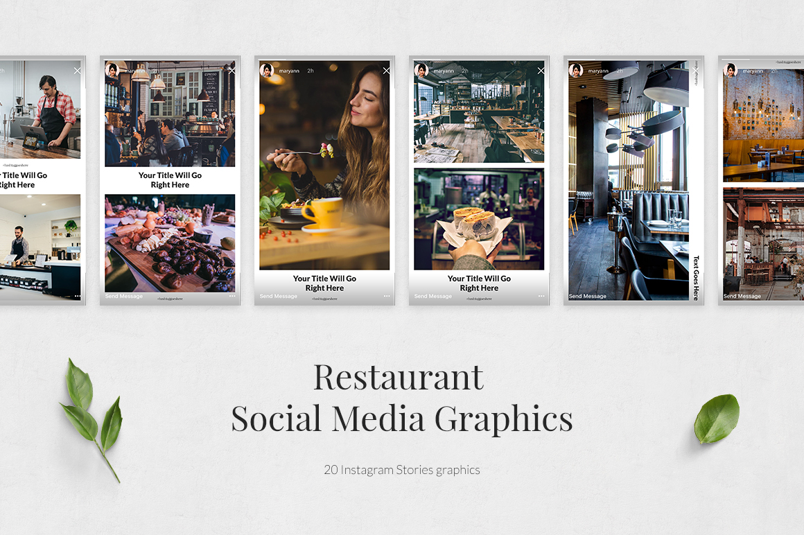 restaurant Instagram Stories