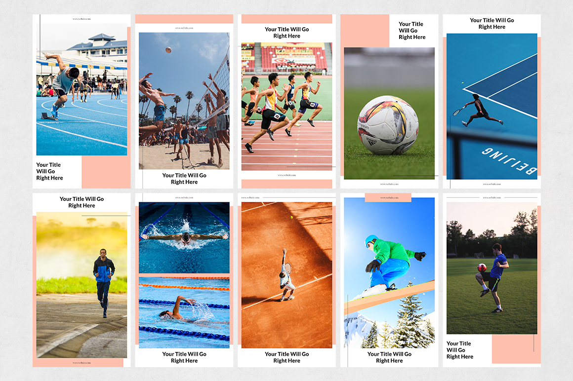sports Animated Instagram Stories