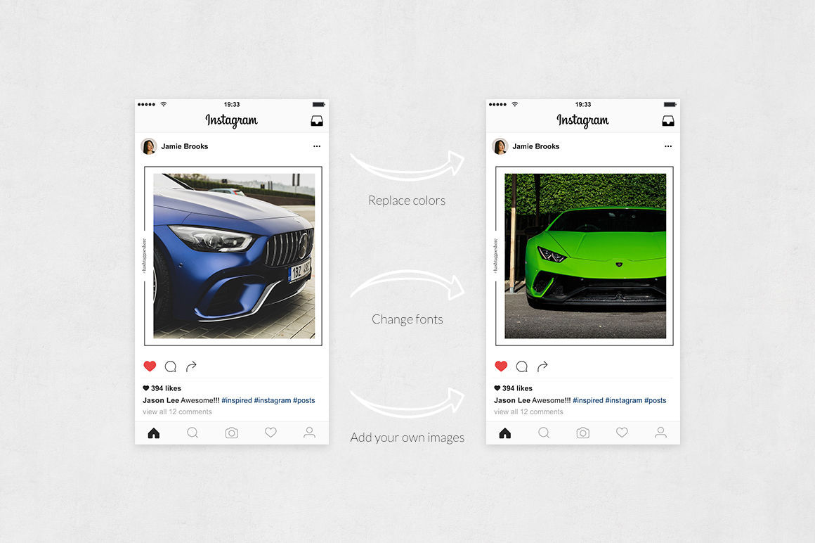 supercars Instagram Posts