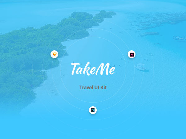 TakeMe - Free UI Kit